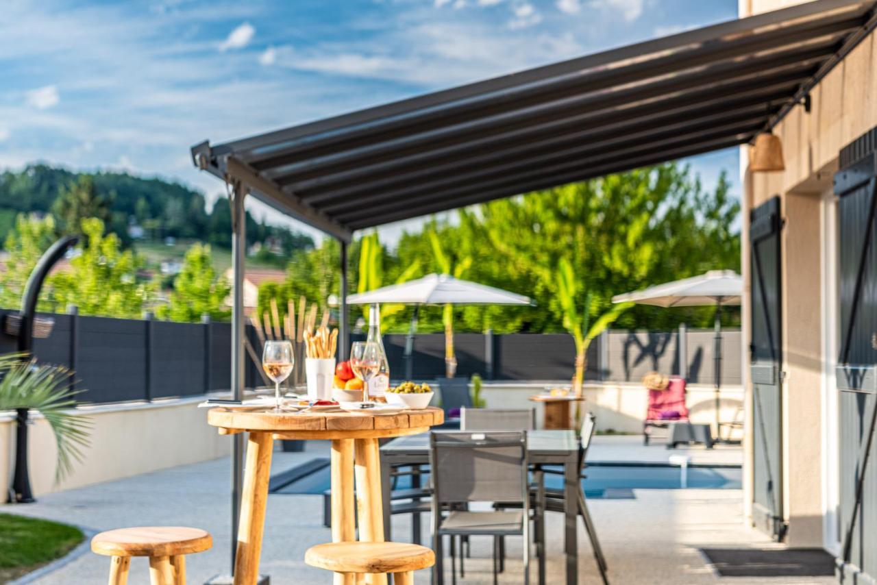 Villa Des Oliviers Sublime Villa Avec Piscine Chauffee Et Privee Et Baby Foot Bon-Encontre Zewnętrze zdjęcie