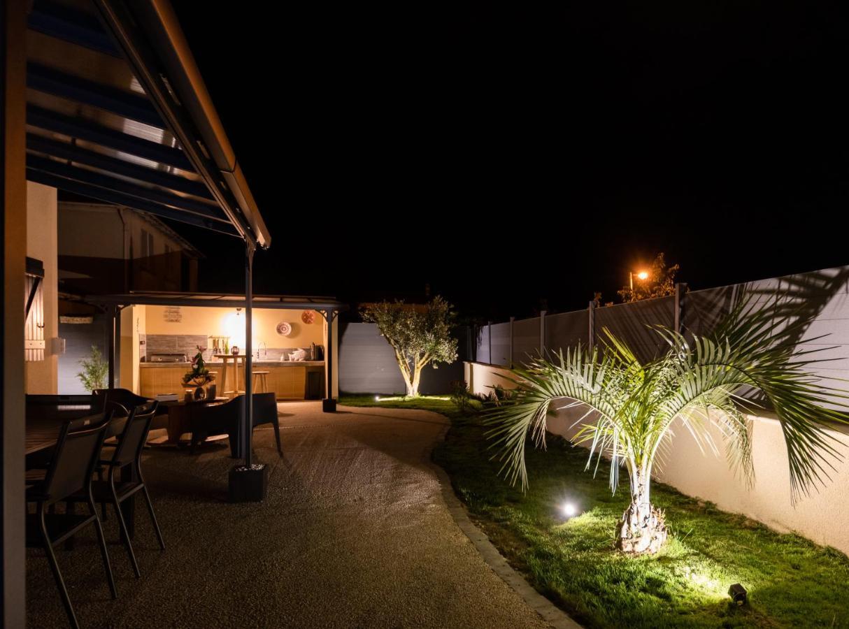 Villa Des Oliviers Sublime Villa Avec Piscine Chauffee Et Privee Et Baby Foot Bon-Encontre Zewnętrze zdjęcie